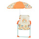 Chaise pliante Fruity's enfant avec parasol Chaise pliante Fruity's enfant avec parasol 