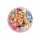 Assiettes en carton Disney Princesses - Raiponce - Multicolors - 8 pièces - 23 cm