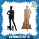 Figurine en carton Catwoman Costume Rouge et Bleu - Zoé Kravitz - Batman Film 2022 - Hauteur 169 cm