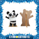 Figurine en carton Pando bebe Panda - Hauteur 76 cm