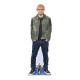 Figurine en carton Ed Sheeran chanteur en Veste verte - Haut 174 cm