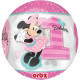 Ballon en aluminium Disney Minnie Premier Anniversaire forme ronde