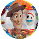 Ballon en aluminium Disney Toy Story forme ronde - 40 cm