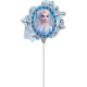 Mini Ballon Disney La Reine des Neiges en aluminium face Elsa
