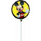 Mini Ballon Disney Mickey Jaune et Noir en aluminium