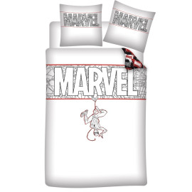 Parure de lit réversible Marvel - 140 cm x 200 cm