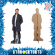 Figurine en carton Daniel Gillies et son Manteau Noir Acteur Vampire Diaries - Hauteur 181 cm