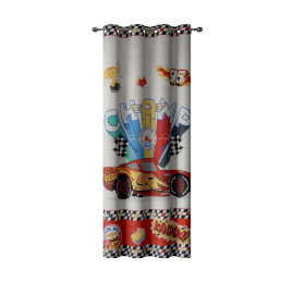 Rideau Disney Cars - flash Mccqueen - Champs - 140x250 cm