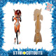 Figurine en carton Rena Rouge - Miraculous Ladybug et Chat - Hauteur 156 cm
