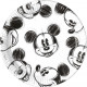 Assiettes en carton Disney Mickey - Fête d'Anniversaire - 25 pièces - 23 cm