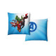 Parure de lit Avengers - disney marvel bleu - 140x200 cm
