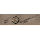 Frise auto-collante Harry potter signature Dumbledore - 1 rouleau de 0,97 x 5 m