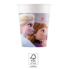Gobelets en papier Disney La Reine des Neiges 2 - 8 pièces - 200 ml
