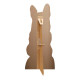 Figurine en carton chien Welsh Corgi Pembroke - Hauteur 76 cm