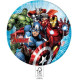 Assiettes en carton Disney Marvel - Avengers - Fête d'Anniversaire - 8 pièces - 23 cm