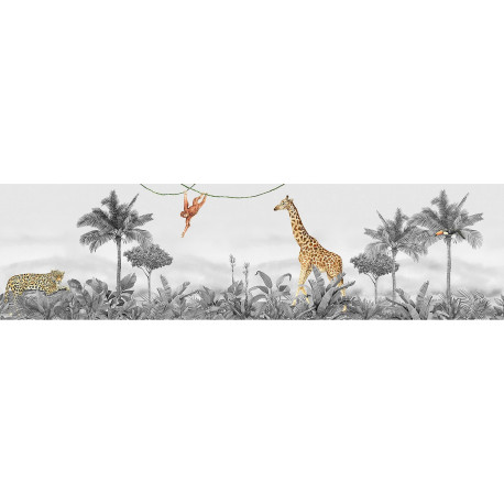 Porte-manteau enfant - Baby Giraffe In The Jungle