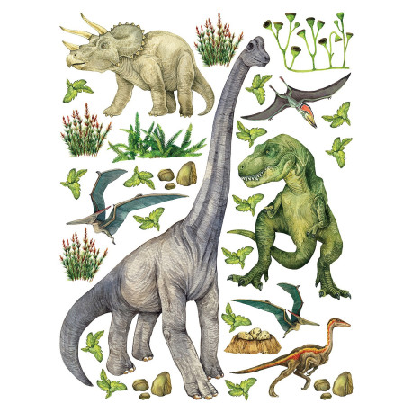 Affiche Pays des dinosaures, Chambre bébé