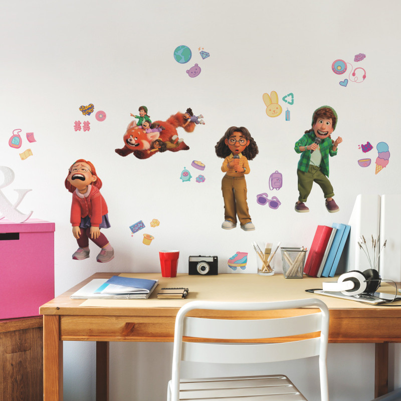Stickers Muraux Disney Pixar Personnages Alerte Rouge  Découvrez les  stickers et et décalcos pour enfant sur Déco de Héros