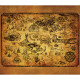 Toile Murale Zelda Carte des Légendes