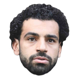Masque en carton - Sportif Footballeur Mohamed Salah