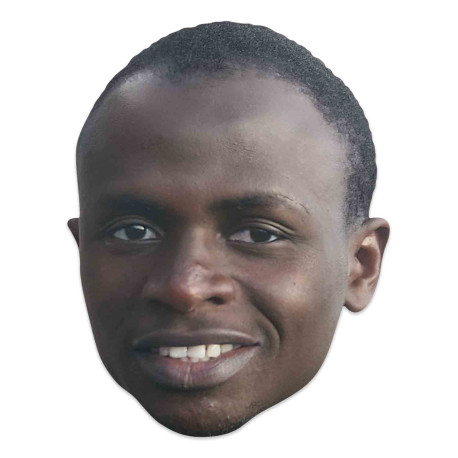 Masque en carton - Sportif Footballeur Sadio Mané