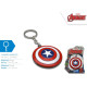 Porte clés Marvel Avengers bouclier de Captain América - 4x9.5cm
