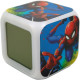 Réveil numérique carré Marvel Spiderman - Bleu - 8x8x8cm 