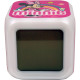 Réveil numérique carré Disney Minnie - rose - 8x8x8cm 