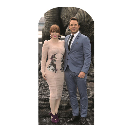 Figurine en carton Bryce Dallas Howard actrice de jurassic World - Haut 190 cm