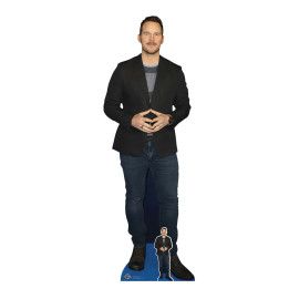 Figurine en carton Chris Pratt acteur de jurassic World - Haut 189 cm