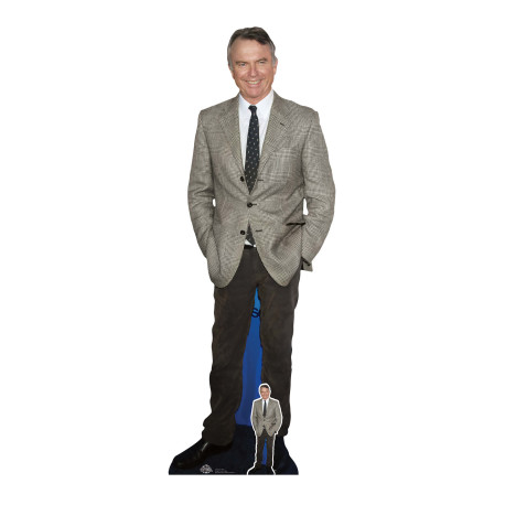 Figurine en carton Sam Neill acteur de jurassic World - Haut 184 cm