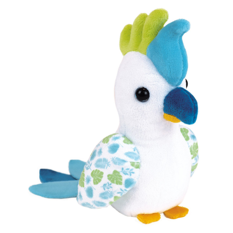 Achat Peluche musicale oiseau, Tropi Bird, 15 cm, 3 modèles assortis en gros