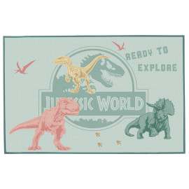 Tapis Jurassic world - 80x120 cm