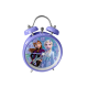 Réveil Disney La Reine des Neiges 2 avec cloches- Violet - 13 cm 