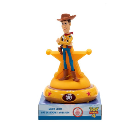 Veilleuse 3D - Toy Story Woody - Orange - 23 cm