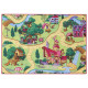 Tapis de jeu circuit - Candy Town - 140x200 cm