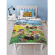 Parure de lit réversible et Taie D'oreiller Animal Crossing - 135 cm x 200 cm