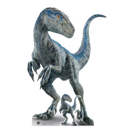 Figurine en carton Mother Blue - Jurassic World Dominion - Hauteur 135 cm