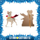 Figurine en carton Superman's Dog - Krypto le Superchien - Krypto et les Super-Animaux - Hauteur 87 cm
