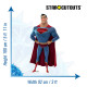 Figurine en carton Superman DC League - Krypto et les Super-Animaux - Hauteur 180 cm