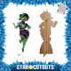 Figurine en carton Green Lantern DC League - Krypto et les Super-Animaux - Hauteur 142 cm