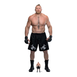 Figurine en carton taille réelle - Brock Lesnar - Catcheur WWE - Hauteur 192 cm