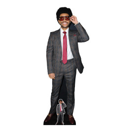 Figurine en carton taille réelle - The Weeknd - Chanteur Canadien - Hauteur 183 cm