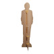 Figurine en carton taille réelle - Finn Wolfhard en Costume Noir - Acteur Canadien - Hauteur 180 cm