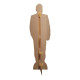 Figurine en carton taille réelle - Kenneth Branagh en costume noir - Acteur Britannique - Hauteur 178 cm