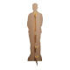 Figurine en carton taille réelle - George Ezra en costume noir - Chanteur-Auteur-Compositeur pop Britannique - Hauteur 185 cm
