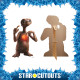 Figurine en carton - E.T l'Extra-Terrestre - Edition 40ème anniversaire - Hauteur 95 cm