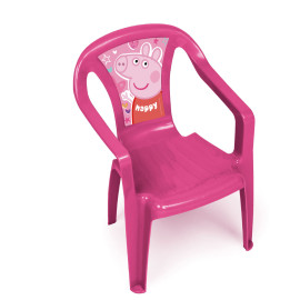 Chaise en plastique Peppa Pig - 36.5x40x51 cm