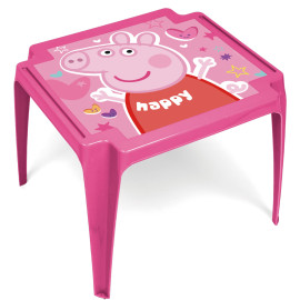 Table en plastique Peppa Pig - 50x55x44 cm
