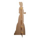 Figurine en carton taille réelle - Millie Bobby Brown en robe rose - Actrice Britannique - Stranger Things - Hauteur 165 cm